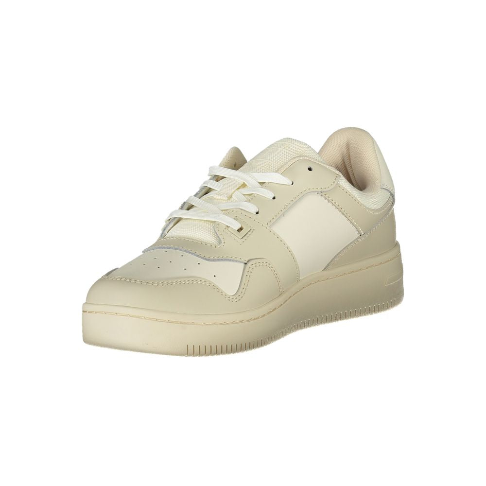 Tommy Hilfiger Beige Polyester Sneaker