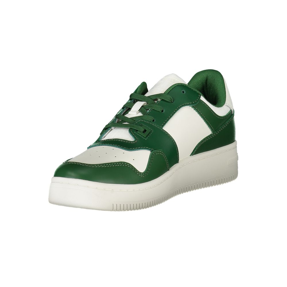 Tommy Hilfiger Green Polyester Sneaker