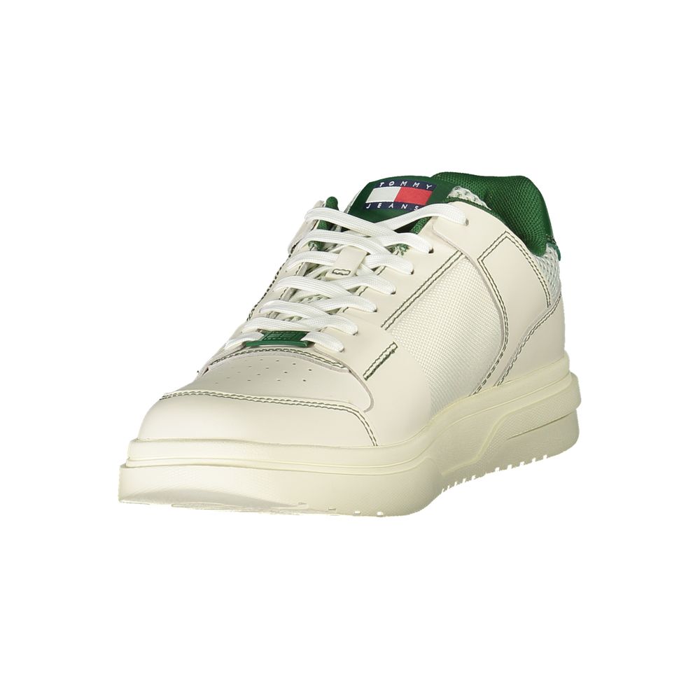Tommy Hilfiger Green Polyester Sneaker