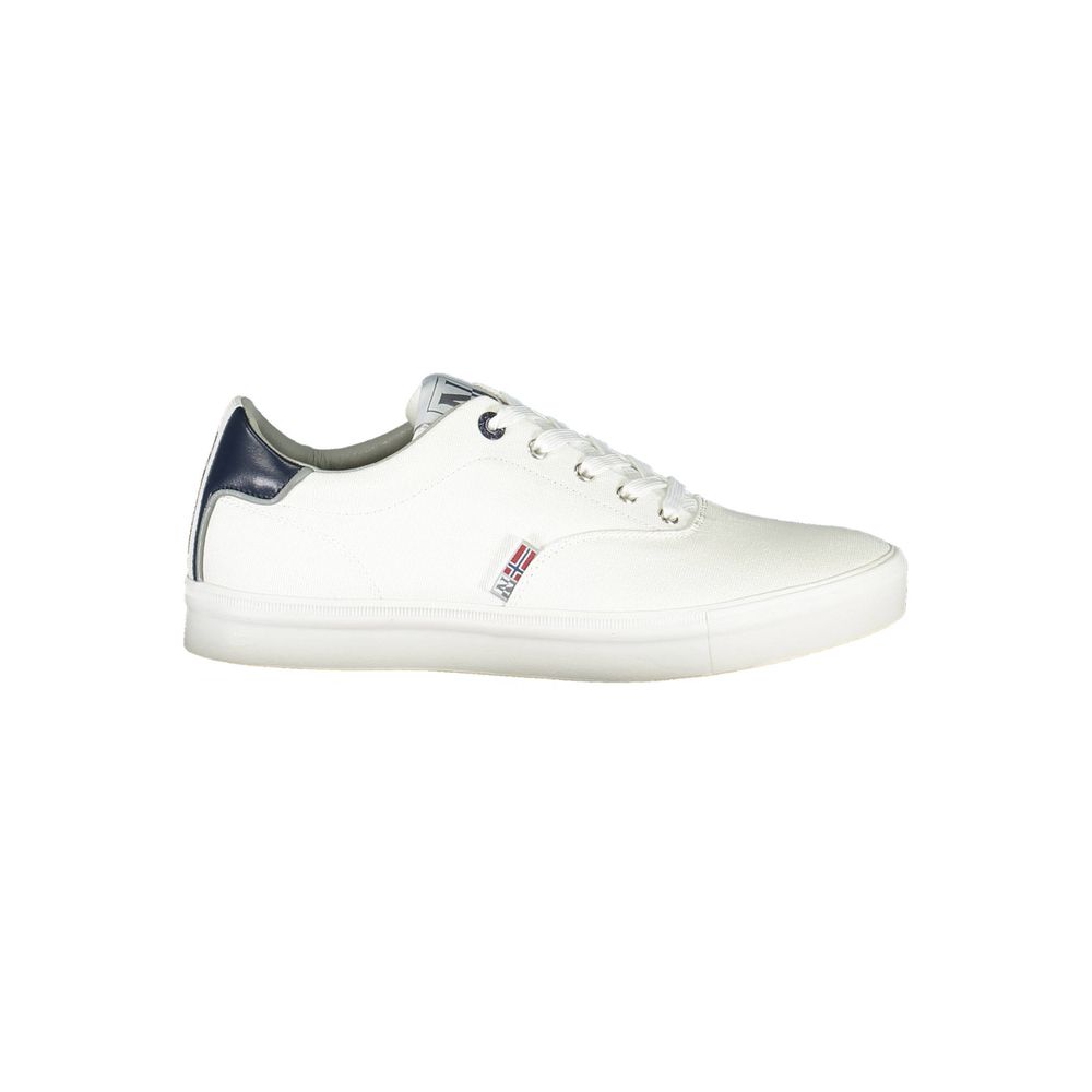 Napapijri White Polyester Sneaker