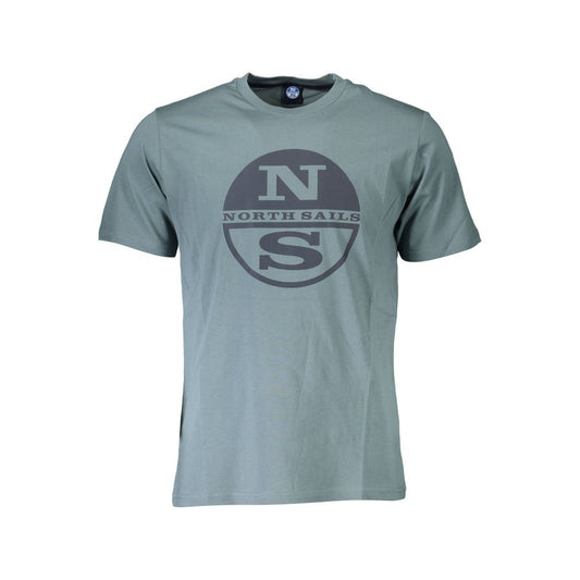 North Sails Green Cotton T-Shirt