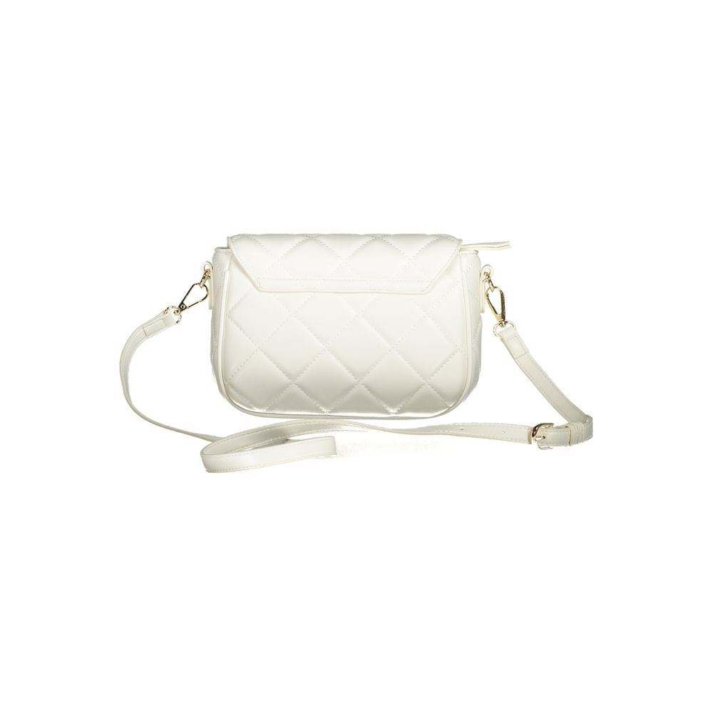 Mario Valentino White Polyethylene Handbag