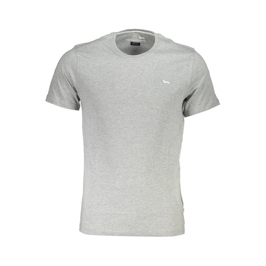 Harmont & Blaine Gray Cotton T-Shirt