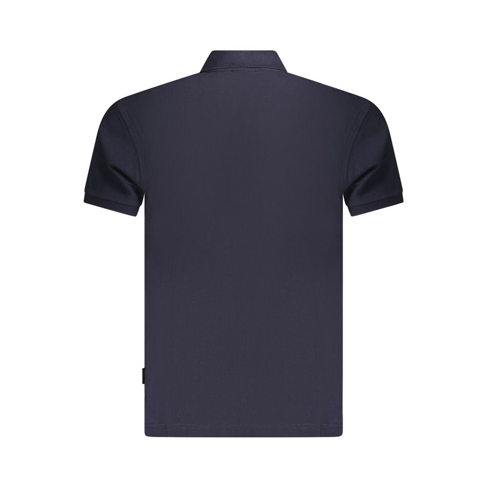 Napapijri Blue Cotton Polo Shirt
