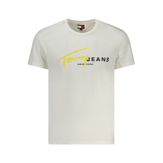 Tommy Hilfiger White Cotton T-Shirt