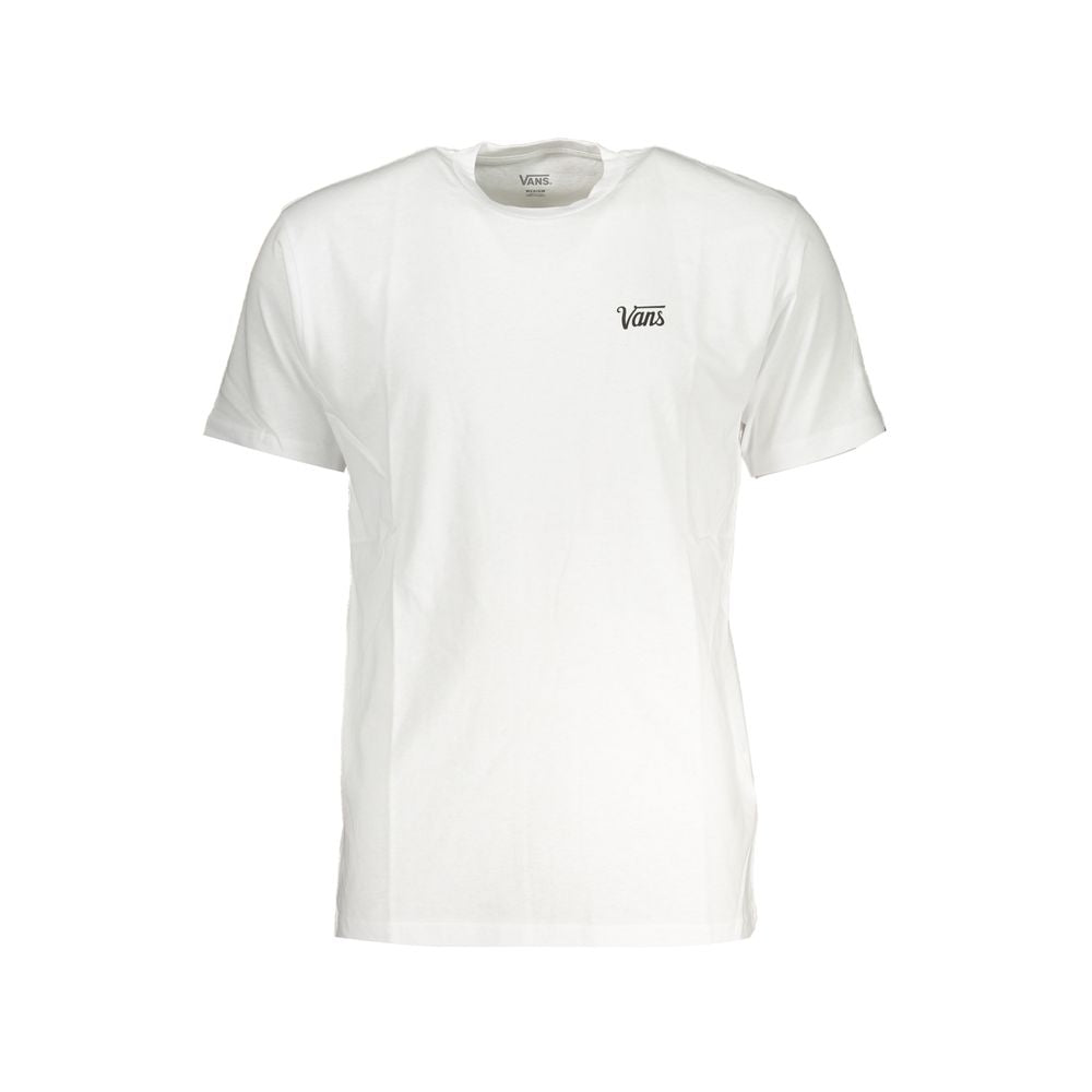 Vans White Cotton T-Shirt