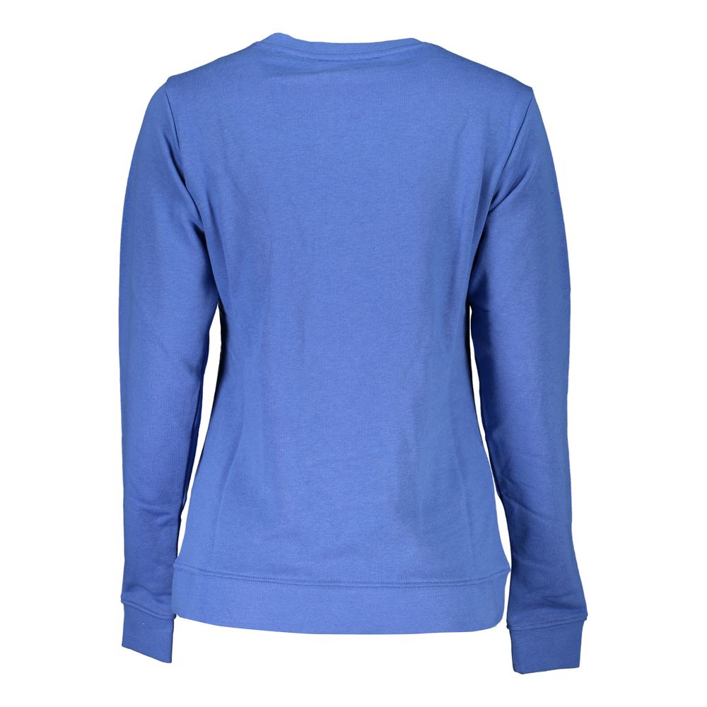 Cavalli Class Blue Cotton Sweatshirt