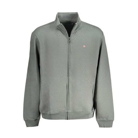 Napapijri Green Cotton Sweatshirt