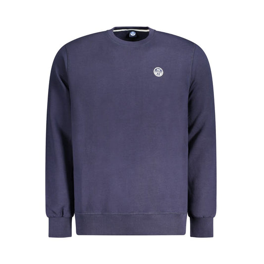 North Sails Blue Cotton Sweatshirt