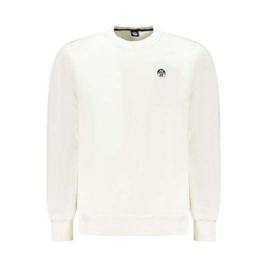North Sails White Cotton Sweatshirt