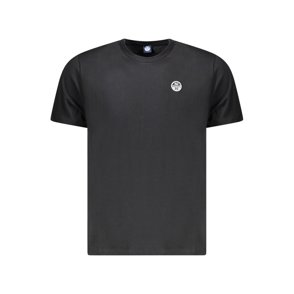 North Sails Black Cotton T-Shirt