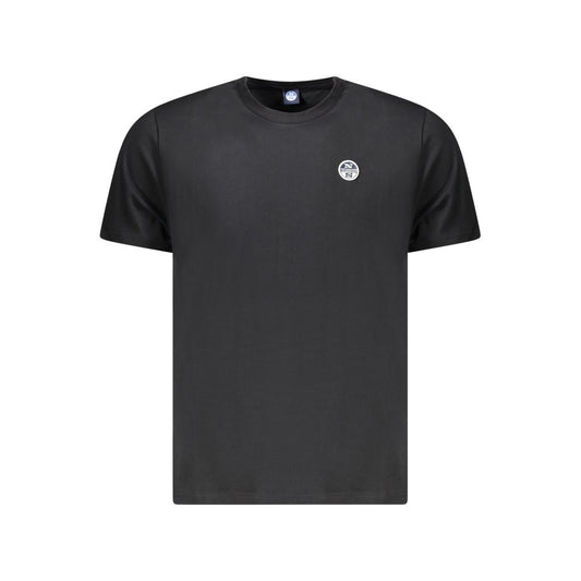 North Sails Black Cotton T-Shirt