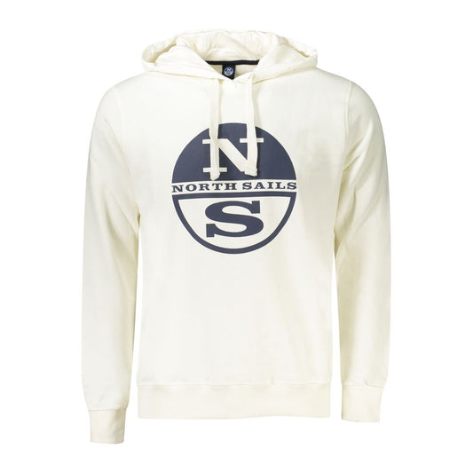North Sails White Cotton Sweatshirt