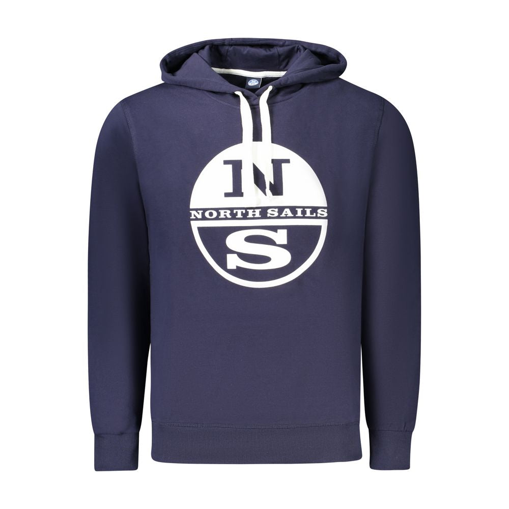 North Sails Blue Cotton Sweatshirt