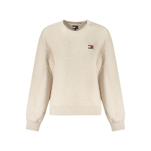 Tommy Hilfiger Beige Cotton Sweatshirt