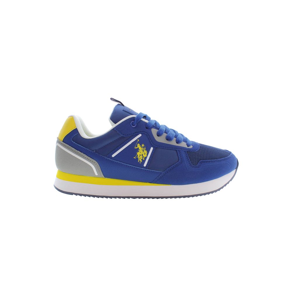 U.S. POLO ASSN. Blue Polyester Sneaker