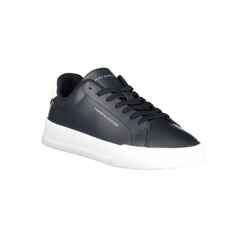 Tommy Hilfiger Blue Polyester Sneaker