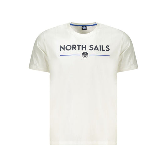 North Sails White Cotton T-Shirt