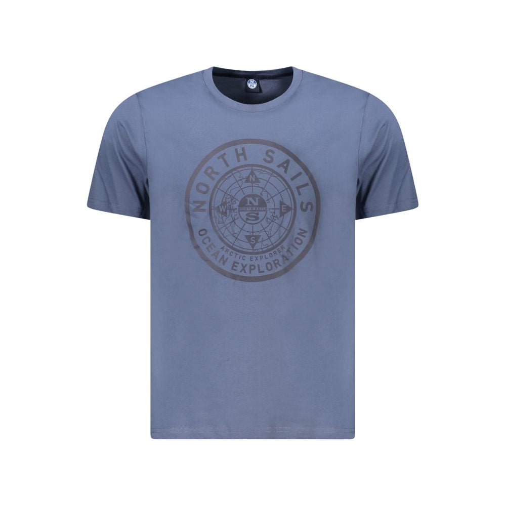 North Sails Blue Cotton T-Shirt