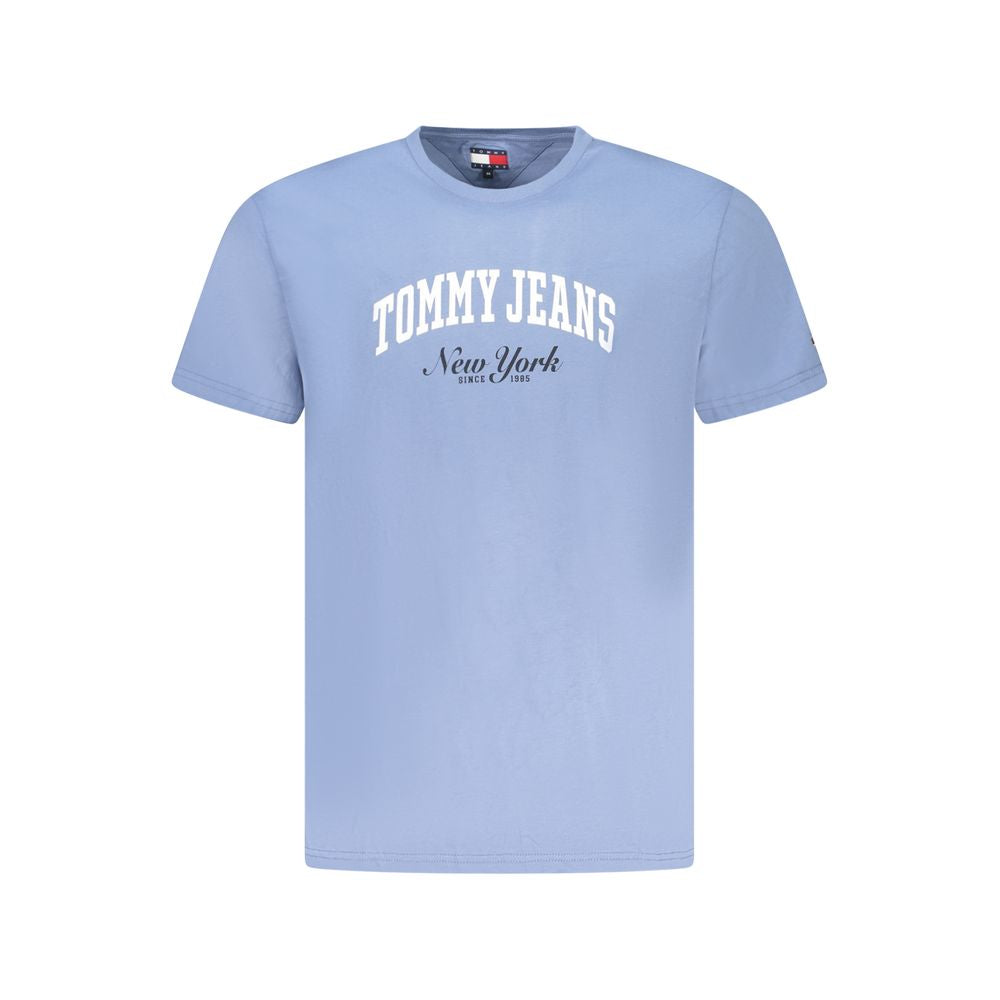 Tommy Hilfiger Blue Cotton T-Shirt