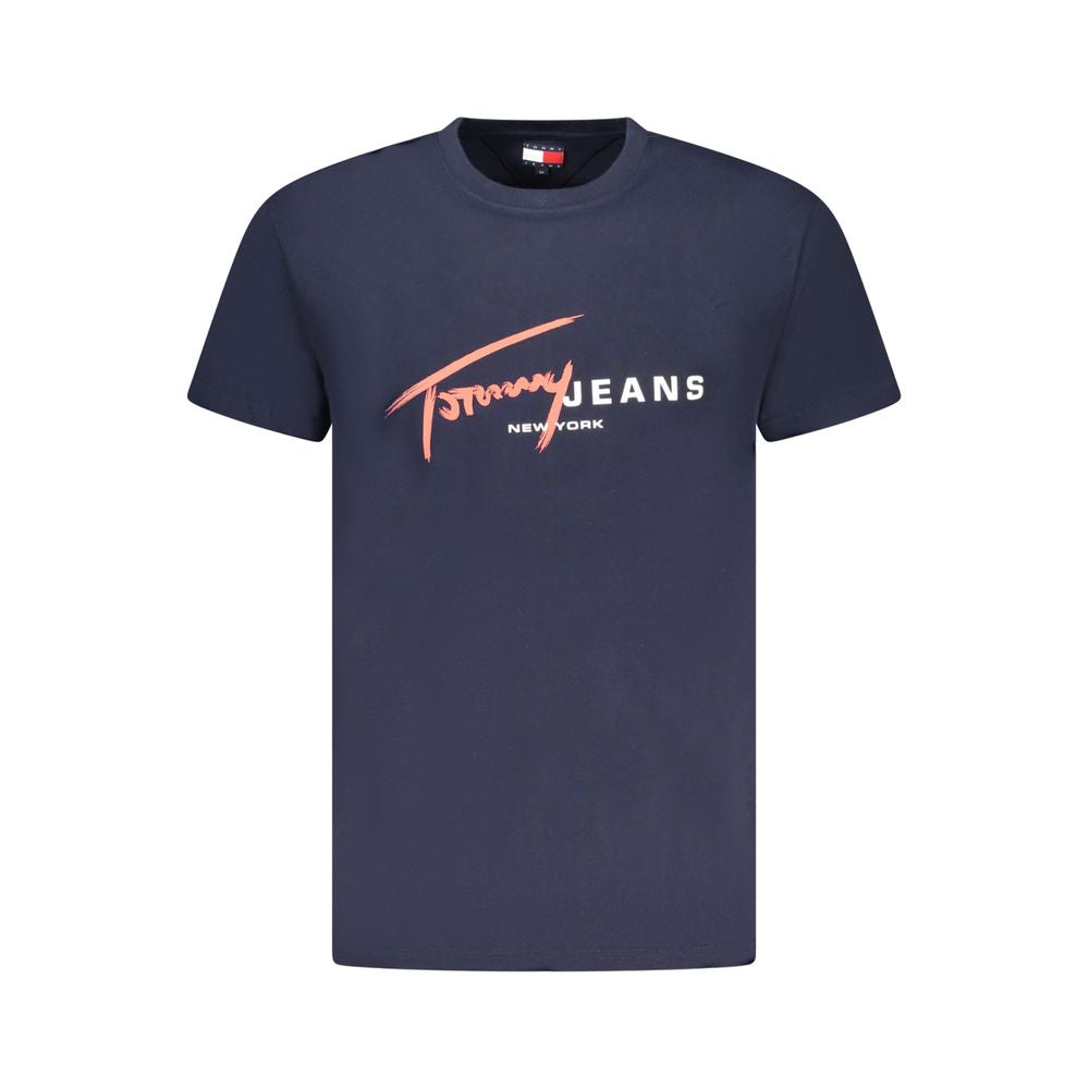 Tommy Hilfiger Blue Cotton T-Shirt
