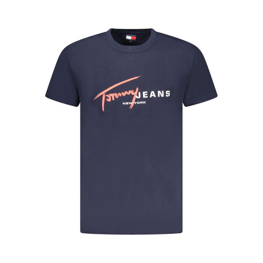 Tommy Hilfiger Blue Cotton T-Shirt