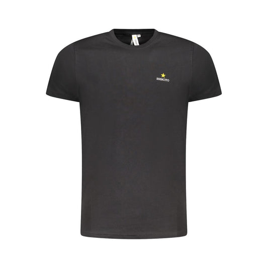 Esercito 1659 Black Cotton T-Shirt