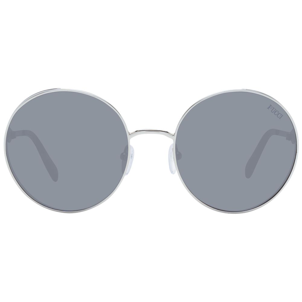 Emilio Pucci Gray Metal Sunglasses