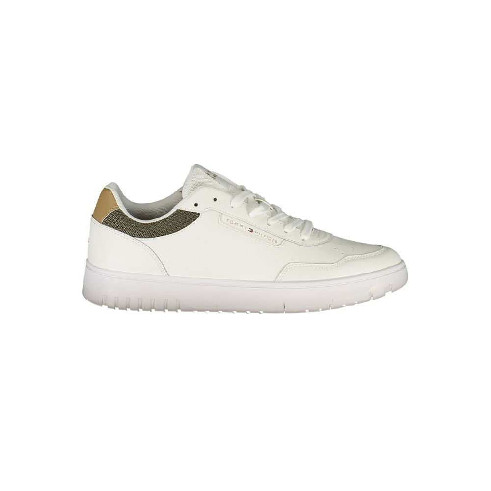 Tommy Hilfiger White Polyester Sneaker