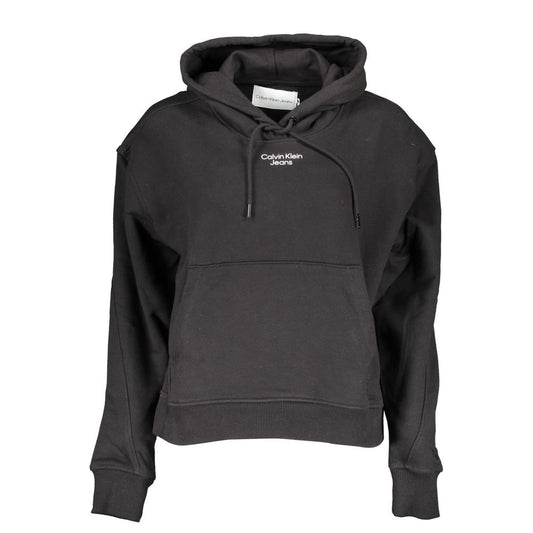 Calvin Klein Black Cotton Sweatshirt