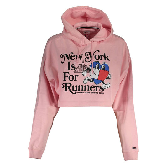 Tommy Hilfiger Pink Cotton Sweatshirt