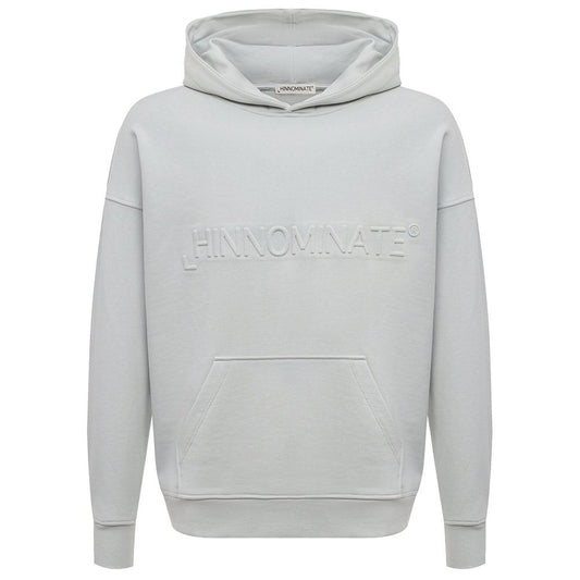 Hinnominate Gray Cotton Sweatshirt