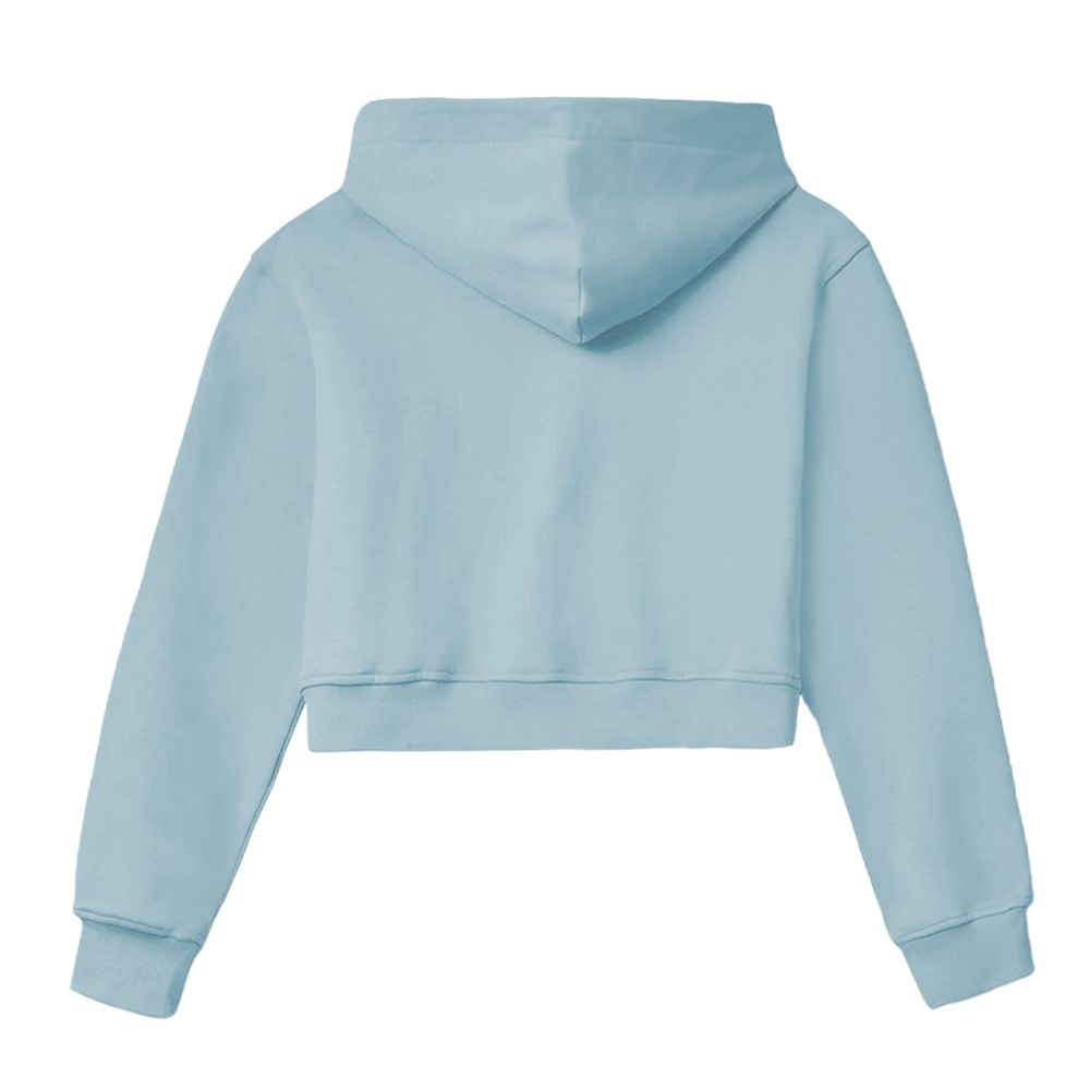 Hinnominate Azzurro Cotton Women Hoodie