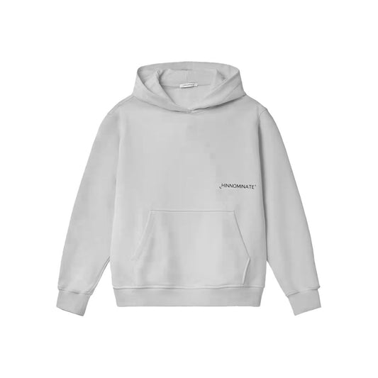 Hinnominate Gray Cotton Hoody