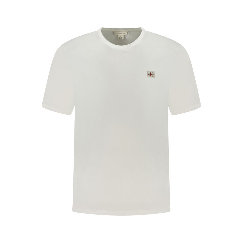 Calvin Klein White Cotton T-Shirt