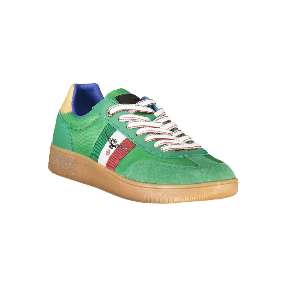 Esercito 1659 Green Polyester Sneaker