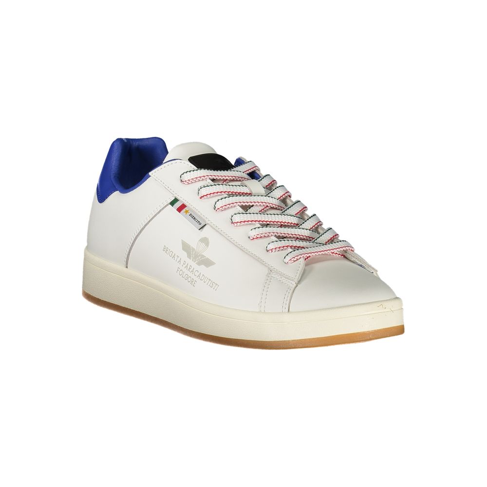 Esercito 1659 White Polyester Sneaker