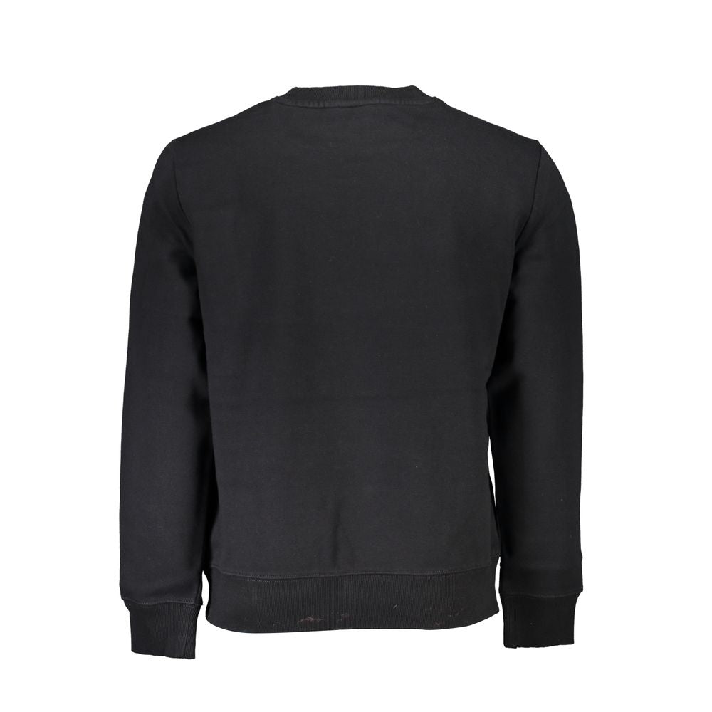 Napapijri Black Cotton Sweatshirt
