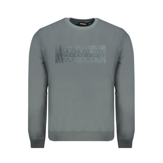 Napapijri Green Cotton Men Sweater