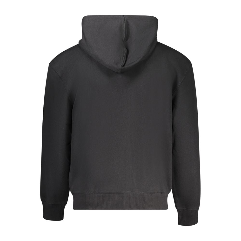 Guess Jeans Black Cotton Men Sweater