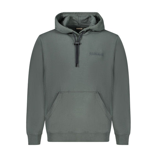 Napapijri Green Cotton Men Sweater