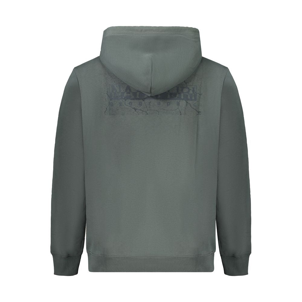 Napapijri Green Cotton Men Sweater