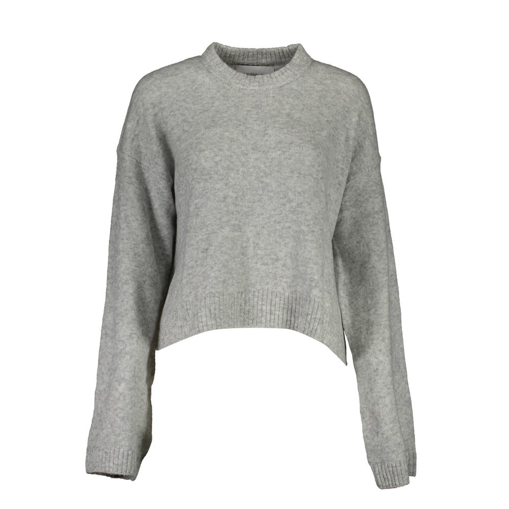 Calvin Klein Gray Wool Sweater