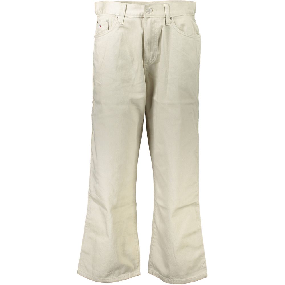 Tommy Hilfiger Beige Cotton Jeans Denim