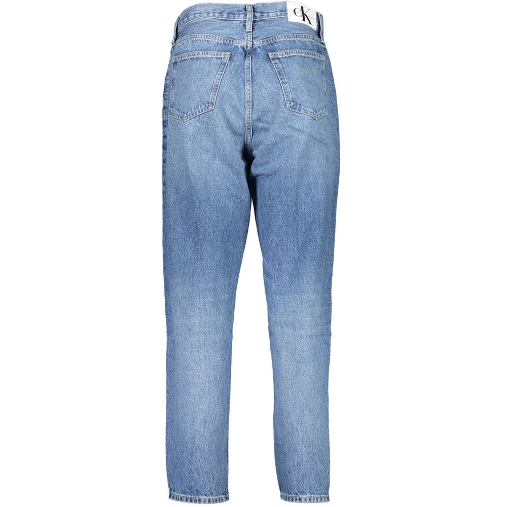 Calvin Klein Blue Cotton Jeans Denim