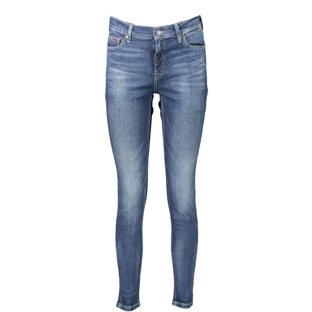 Tommy Hilfiger Blue Cotton Jeans Denim