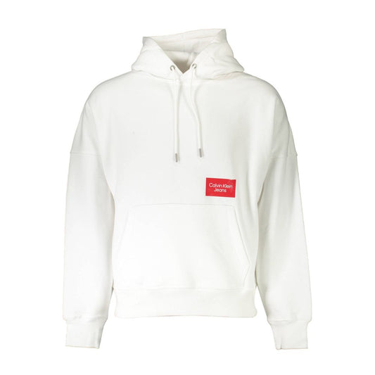 Calvin Klein White Cotton Men Sweater