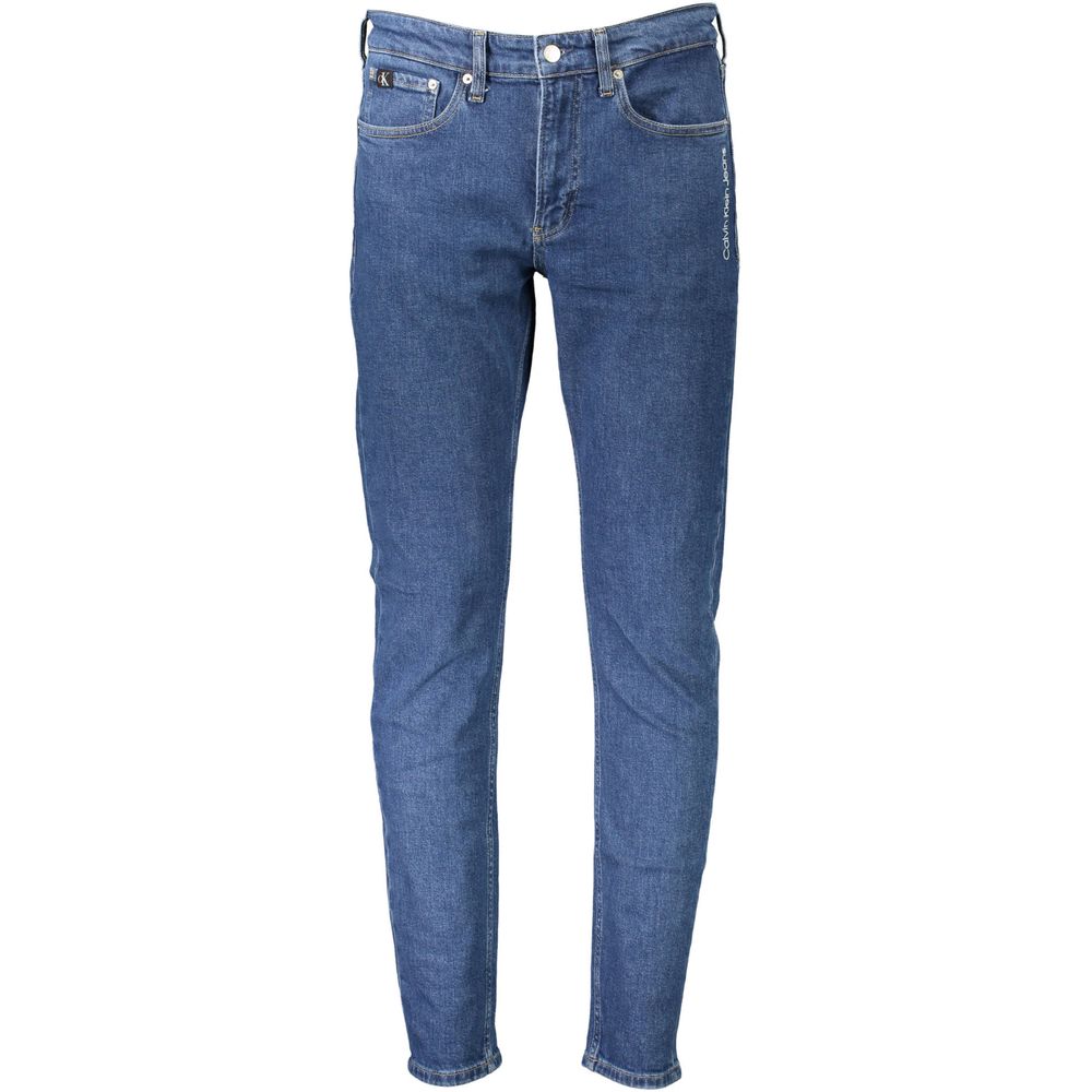Calvin Klein Blue Cotton Jeans Denim