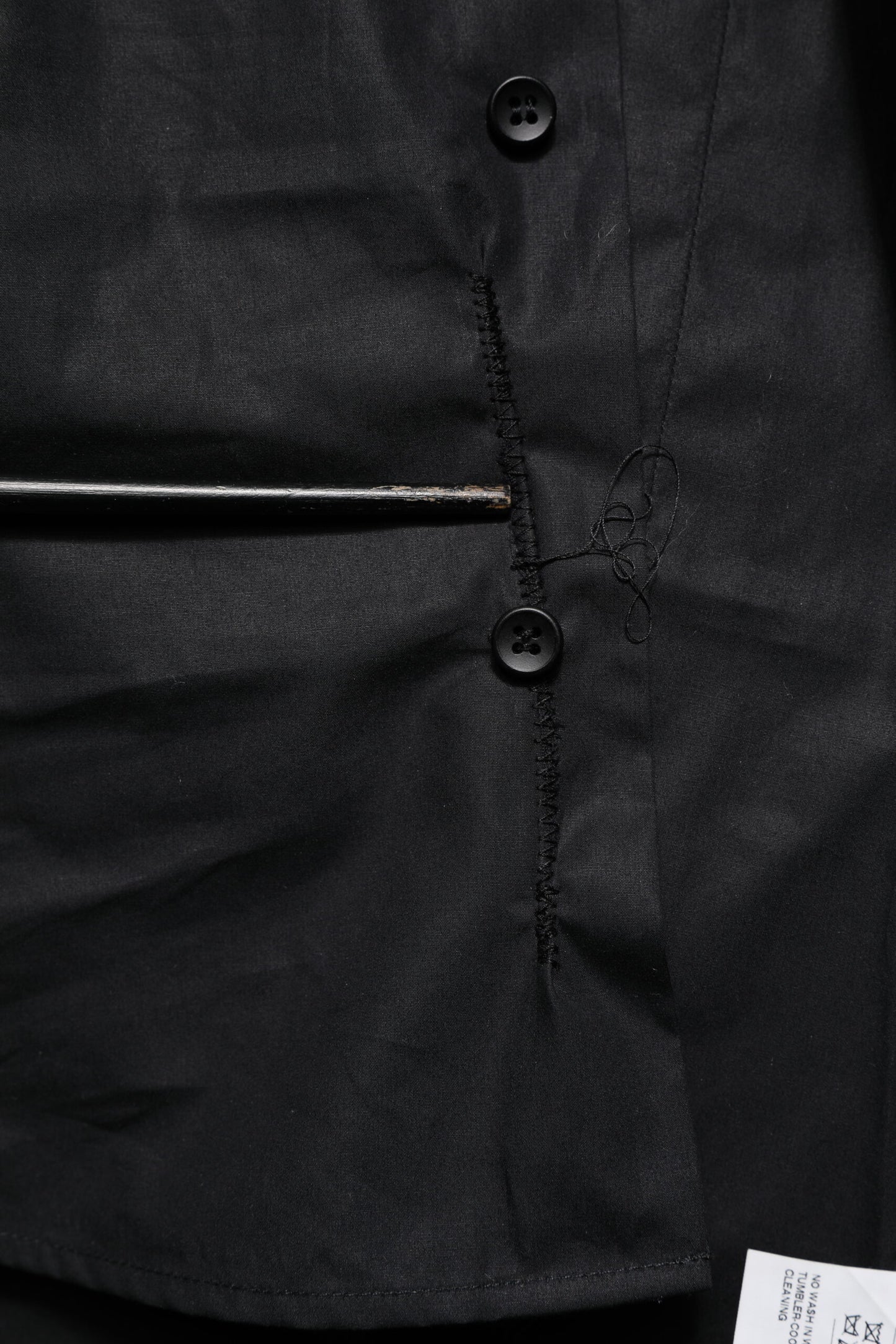 Dolce & Gabbana Black Cotton GOLD Long Sleeves Dress Shirt