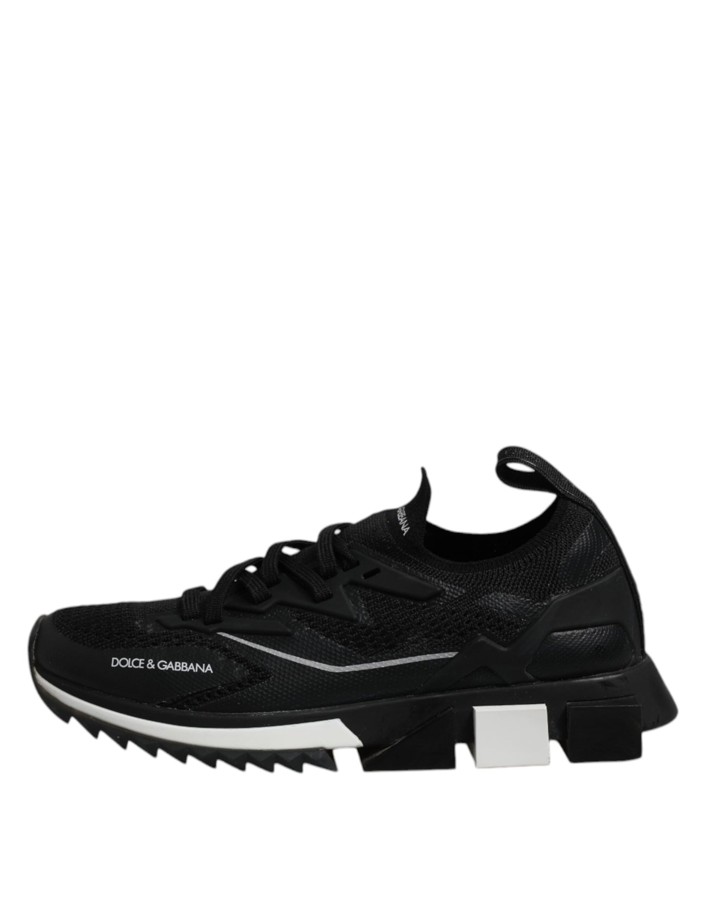 Dolce & Gabbana Black SORRENTO Sport Stretch Sneakers Shoes